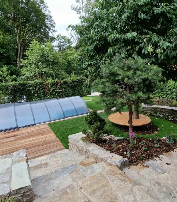 Roubenka s vyhřívaným bazénem | Chalupy Roubal – Krkonoše