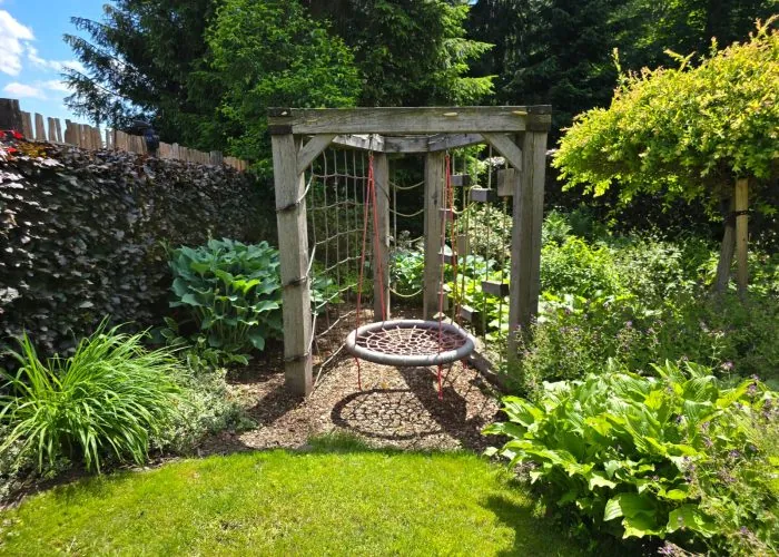 Dětské hřiště u roubenky | Ubytování Krkonoše | Roubenky Roubal